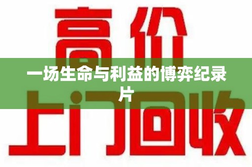 济南一场生命与利益的博弈纪录片