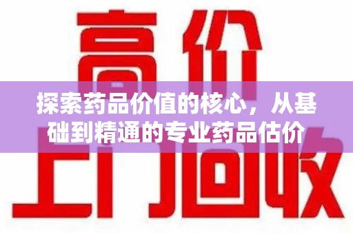 江门探索药品价值的核心，从基础到精通的专业药品估价