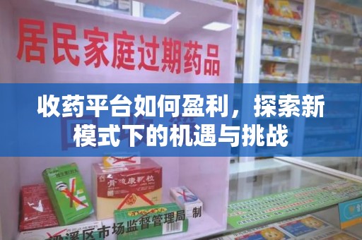 临沂收药平台如何盈利，探索新模式下的机遇与挑战