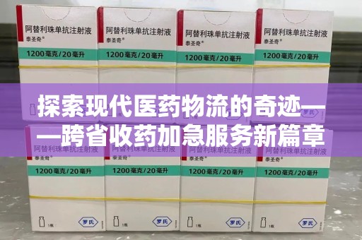 呼和浩特探索现代医药物流的奇迹——跨省收药加急服务新篇章