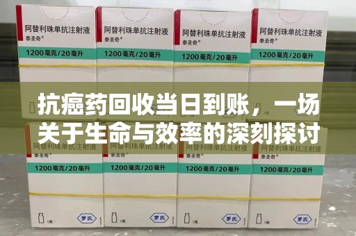 广州抗癌药回收当日到账，一场关于生命与效率的深刻探讨